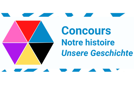 Logo des Wettbewerbes Notre histoire